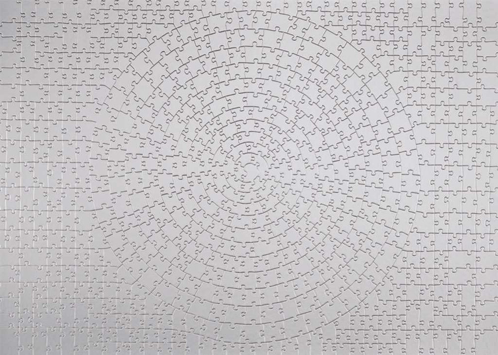 Ravensburger Krypt Silver puzzle glare-free matte surface for comfortable puzzling