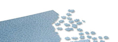Ravensburger Krypt Silver puzzle uses ultra-thick cardboard for durability