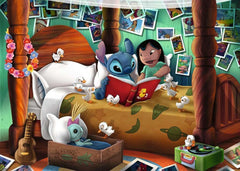 Ravensburger Lilo & Stitch 1000-piece puzzle pieces with precise cuts for a satisfying build