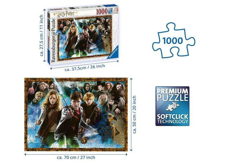 Ravensburger Magical Student Harry Potter puzzle detailed artwork sparks magical storytelling