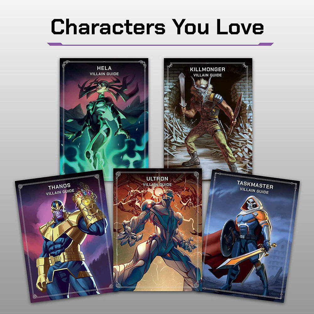 Ravensburger Marvel Villainous Infinite Power villain guides explain each villain's powers and objectives for clearer strategy