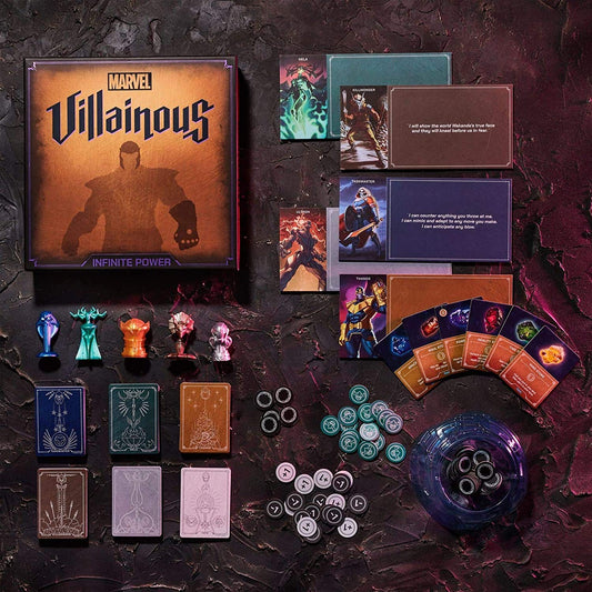 The unique villain movers from Ravensburger Marvel Villainous Infinite Power bring characters to life