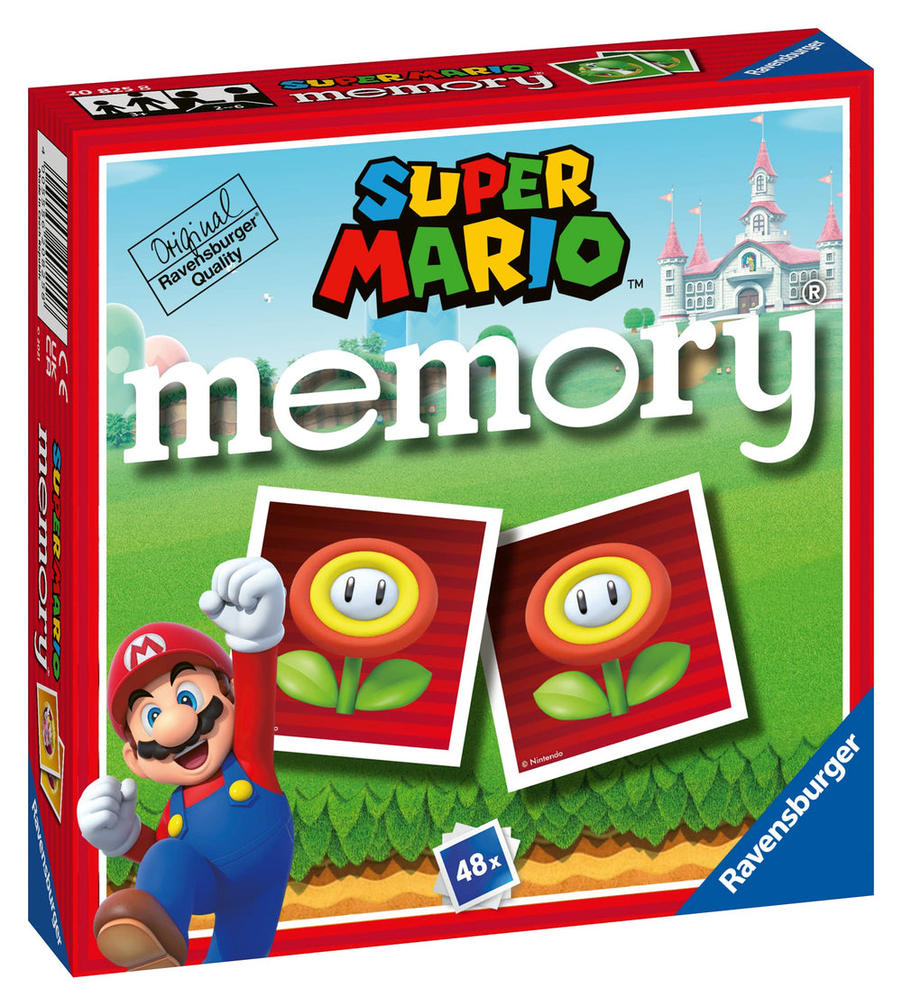Ravensburger Memory Super Mario players gather for a family game night