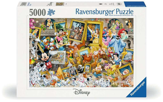 Ravensburger Mickey as Artist puzzle box front, premium packaging for gifting.