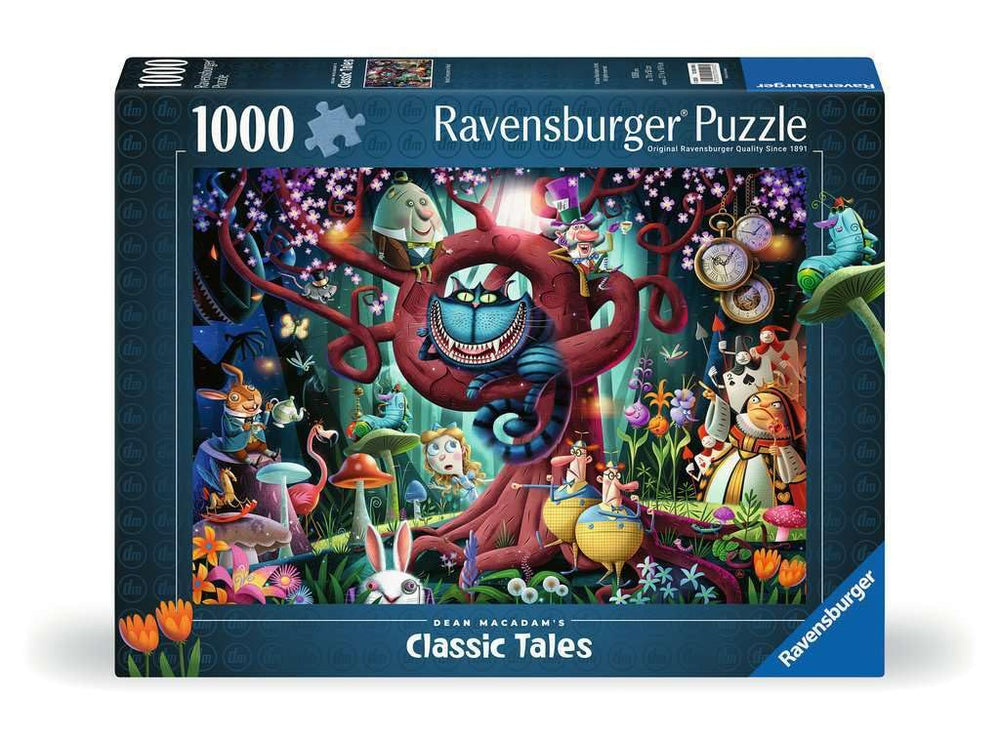 Ravensburger Most Everyone is Mad Alice in Wonderland puzzle for immersive evenings