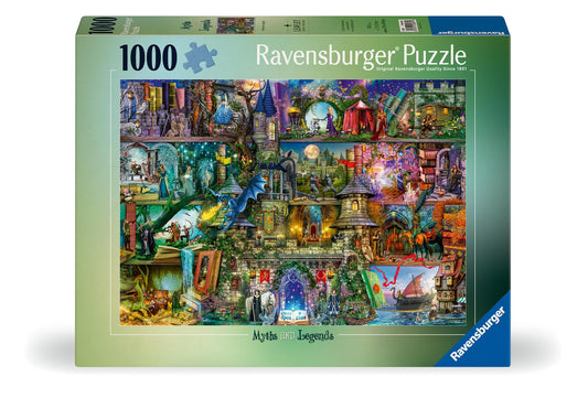 Ravensburger Myths & Legends 1000-piece puzzle glare-free linen finish for comfortable viewing