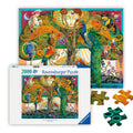 Ravensburger On The Fifth Day scene 1 with Genesis-inspired art for immersive family puzzles