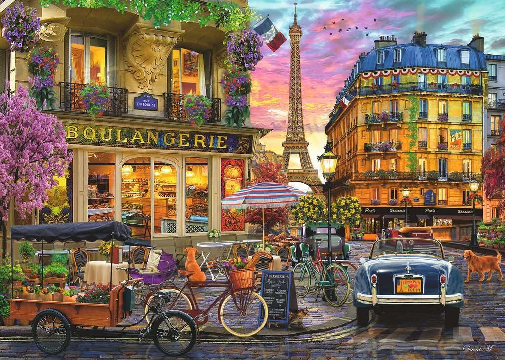 Ravensburger Paris at Dawn charming streets at first light, relaxing evenings