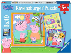 Ravensburger Peppa Puzzle cover featuring beloved characters for engaging kid-friendly play