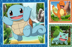 Ravensburger Pokemon 3x49-piece puzzle featuring Bulbasaur to spark creativity.
