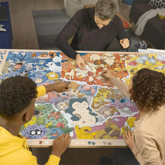 Color zones guide the assembly on the Ravensburger Pokemon 5000-piece puzzle.