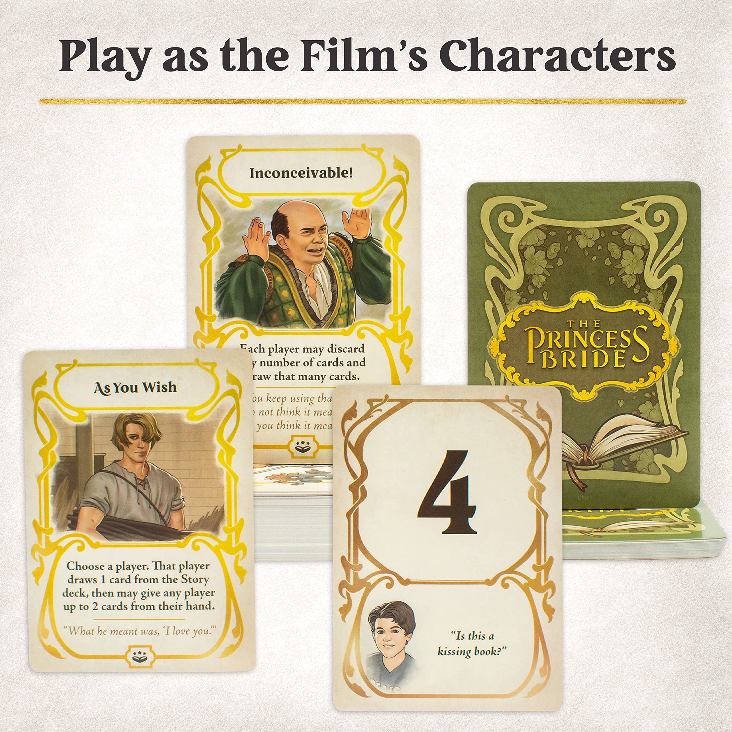 Ravensburger Princess Bride character miniatures bring beloved heroes to life during play