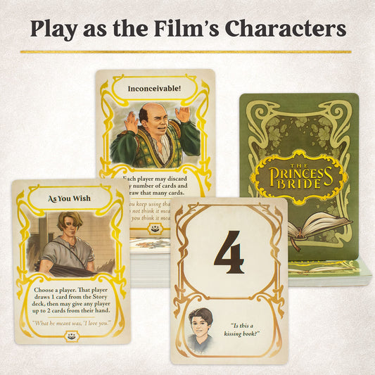 Ravensburger Princess Bride character miniatures bring beloved heroes to life during play