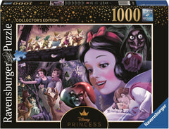 Ravensburger Snow White 1000-piece puzzle with interlocking pieces for a satisfying puzzling session