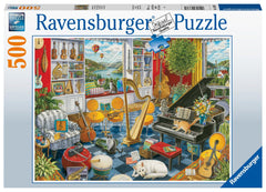 Ravensburger Softclick interlock demonstrates precise fit for a smoother assembly experience