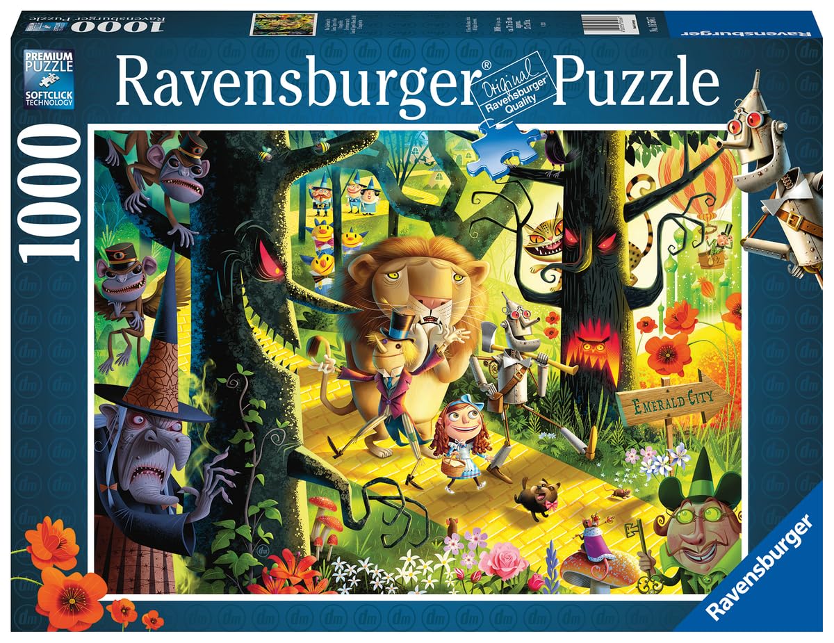 Ravensburger Softclick technology interlocks deliver precise fits for a calm, satisfying build