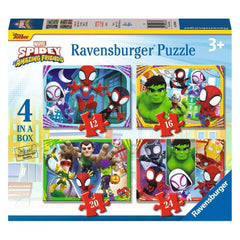 Ravensburger Spidey 12-piece puzzle for early problem-solving in bright colors.