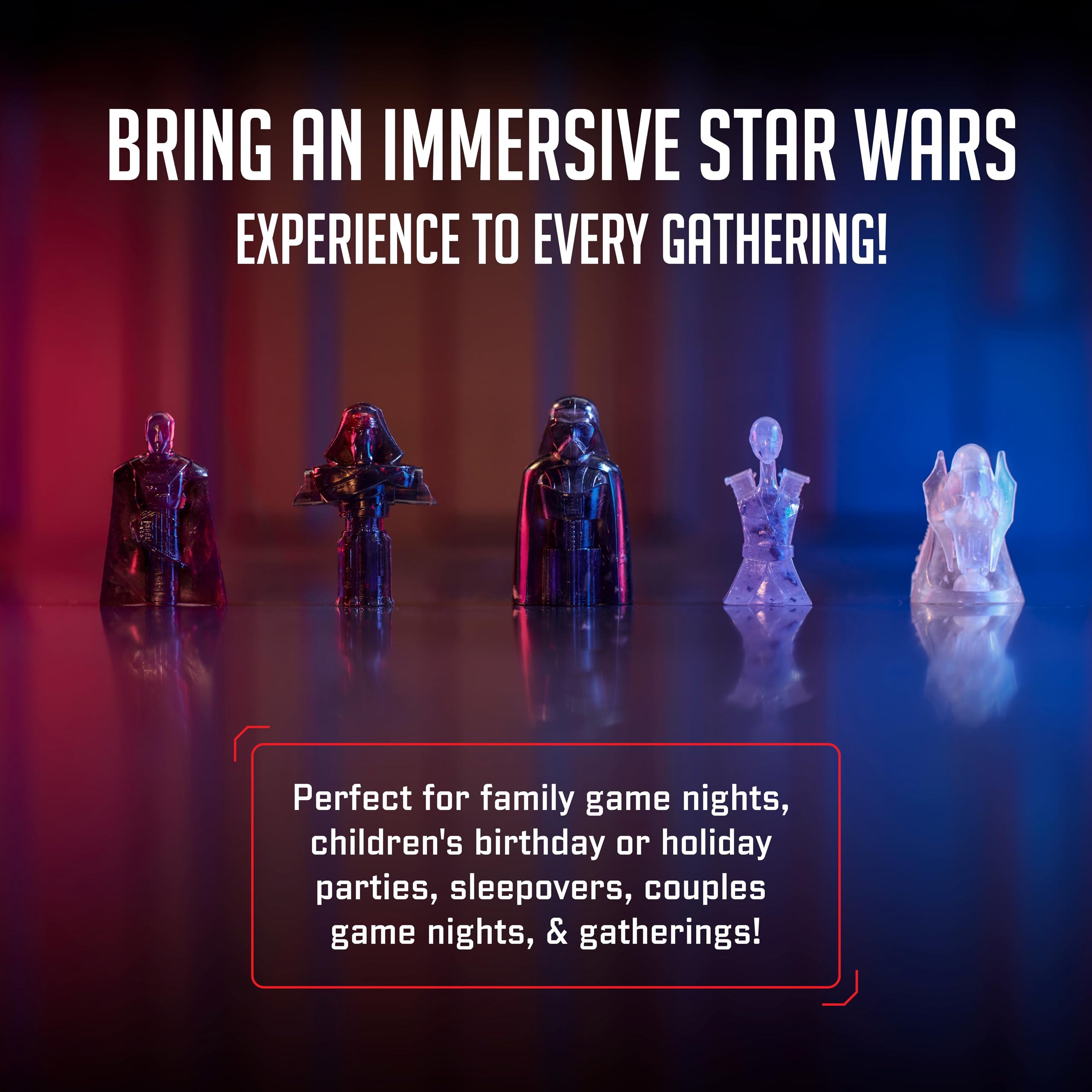Asajj Ventress figure fuels devious tactics in Ravensburger Star Wars Villainous.