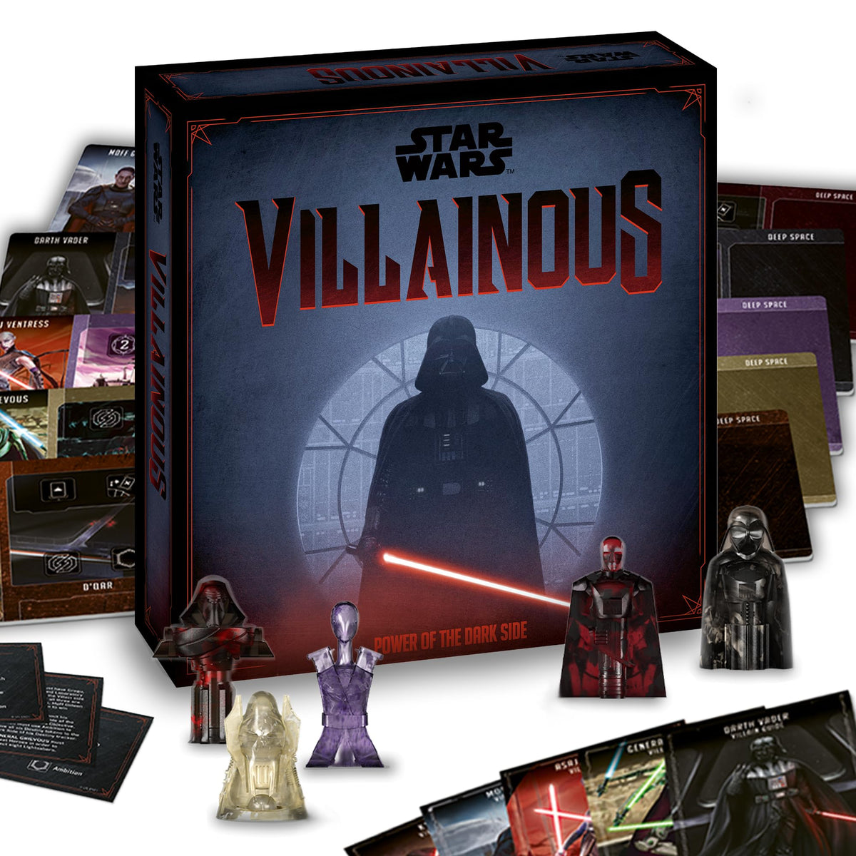 Ravensburger Star Wars Villainous gameboard art for immersive setup and thematic play.