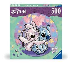 Ravensburger Stitch unique pieces interlock to reduce frustration during family puzzles