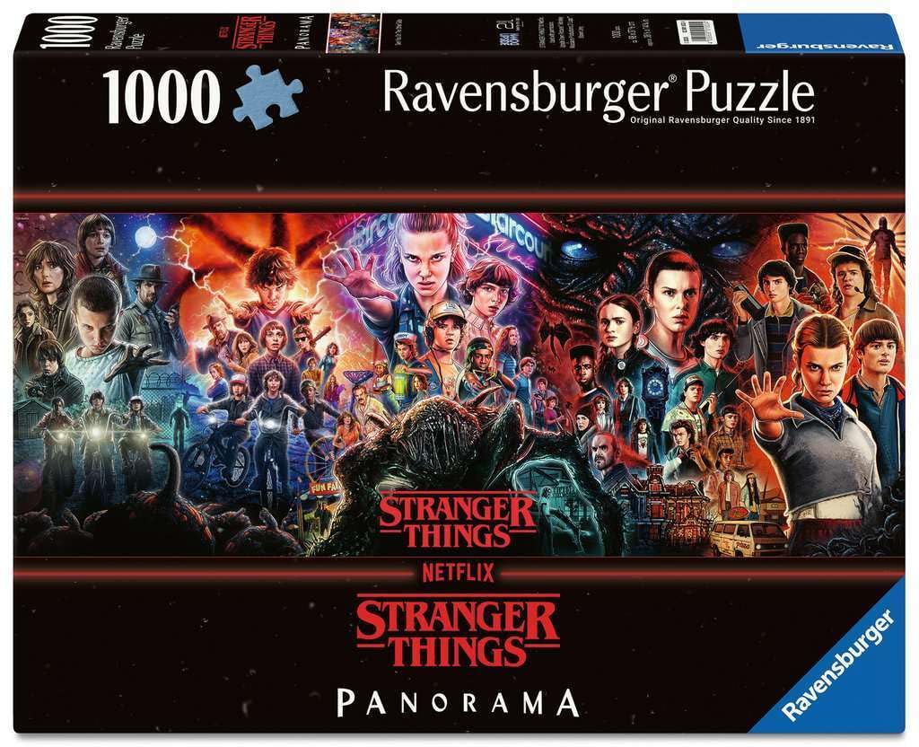 Ravensburger Stranger Things See You On The Other Side 1000-piece puzzle for focused, relaxing evenings.