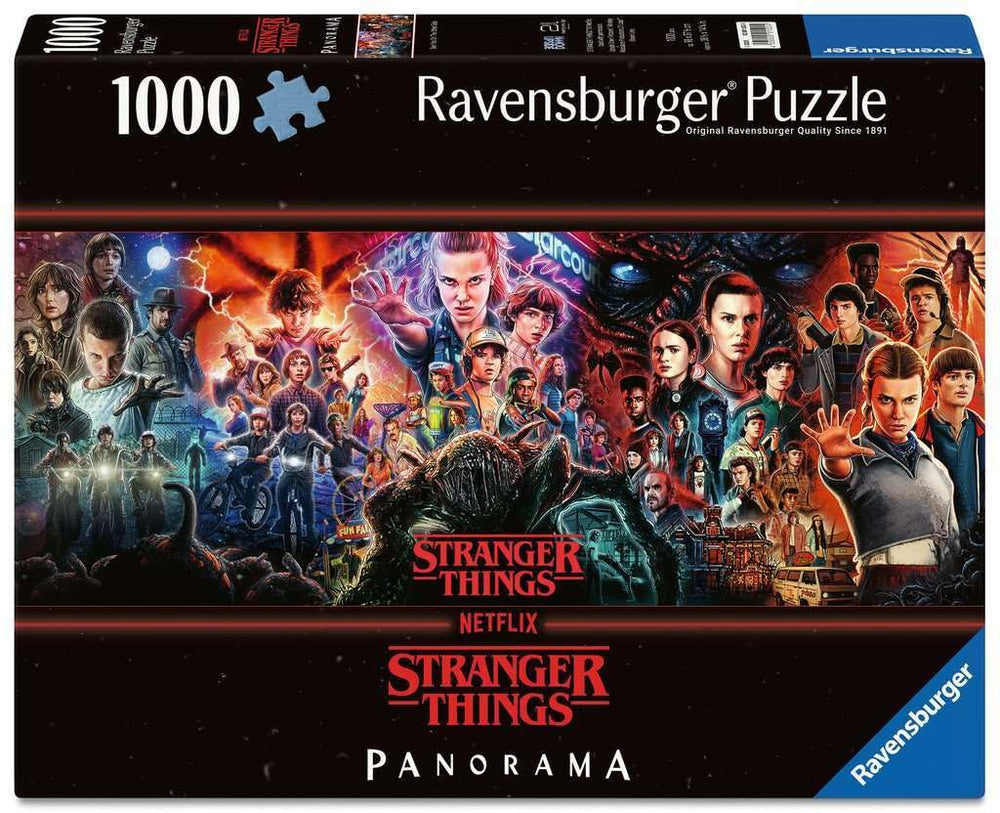 Ravensburger Stranger Things See You On The Other Side 1000-piece puzzle for focused, relaxing evenings.
