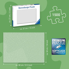Ravensburger Surf's Up 1500-piece puzzle linen finish enhances image clarity