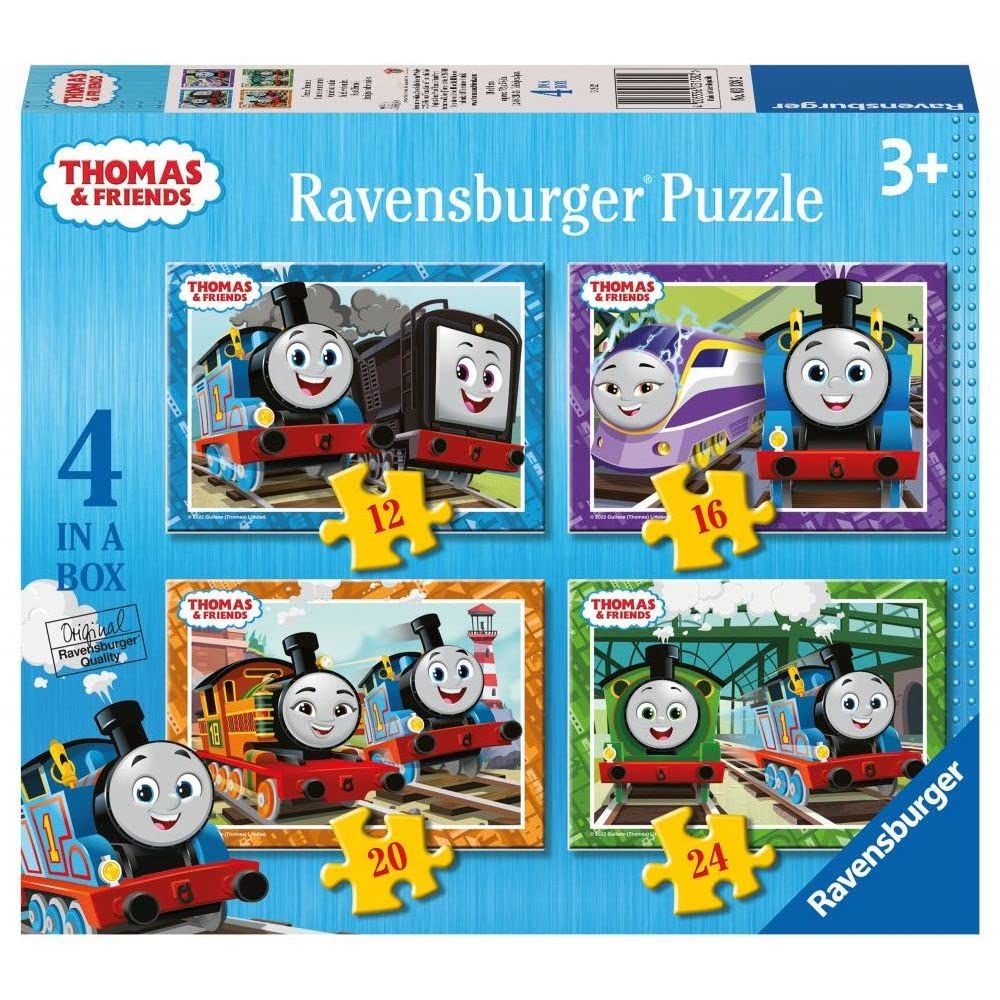 Ravensburger Thomas & Friends puzzle Diesel scene boosts concentration through imaginative play
