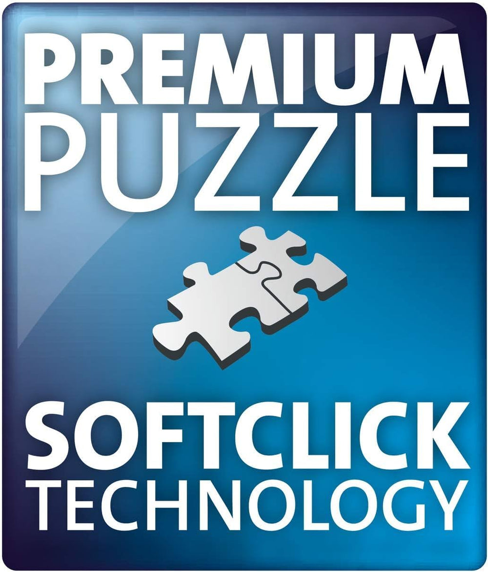 Ravensburger Typefaces finished puzzle size 20x14 inches makes a bold display for your space