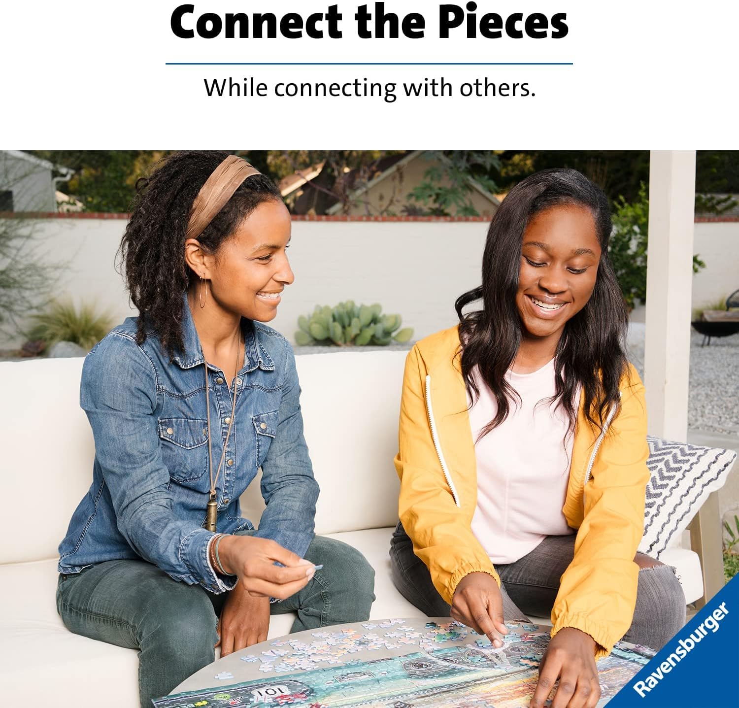 Ravensburger Typefaces gift-ready puzzle ideal for family nights or solo relaxation