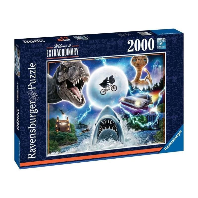 Ravensburger Universal Amblin Back to the Future scene puzzle sparks retro fun and problem-solving.