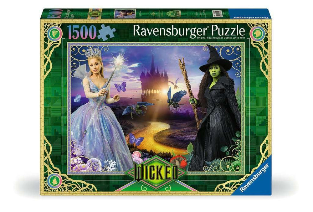 Ravensburger Wicked Movie Part 2 puzzle box, perfect gift for fans and collectors.