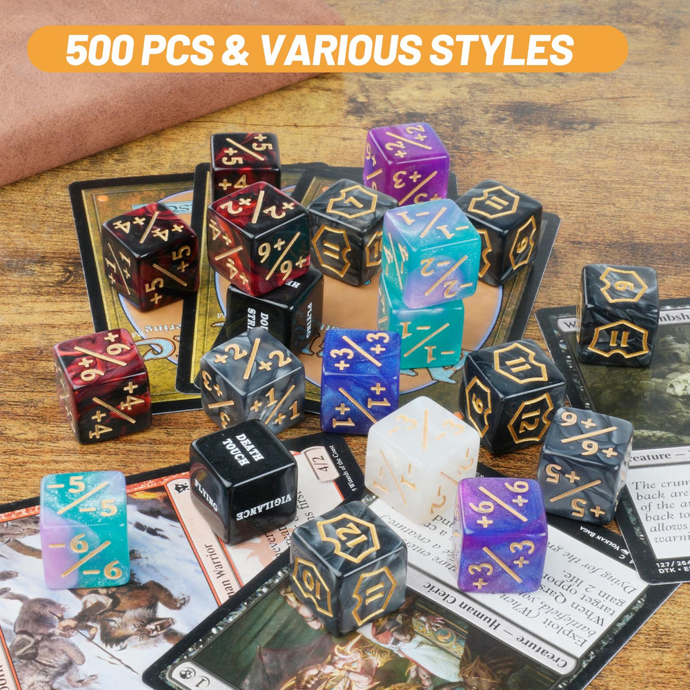 Ravonixis -1 to -6 dice counters in handy packs for state changes