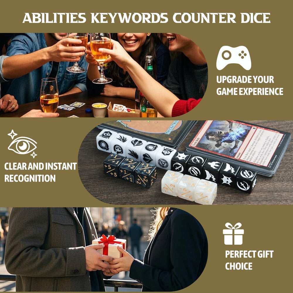 Ravonixis MTG dice pattern deathtouch for fast danger indication on board