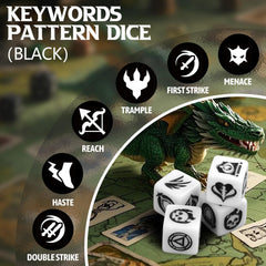 Ravonixis MTG dice pattern flying to monitor airborne effects efficiently