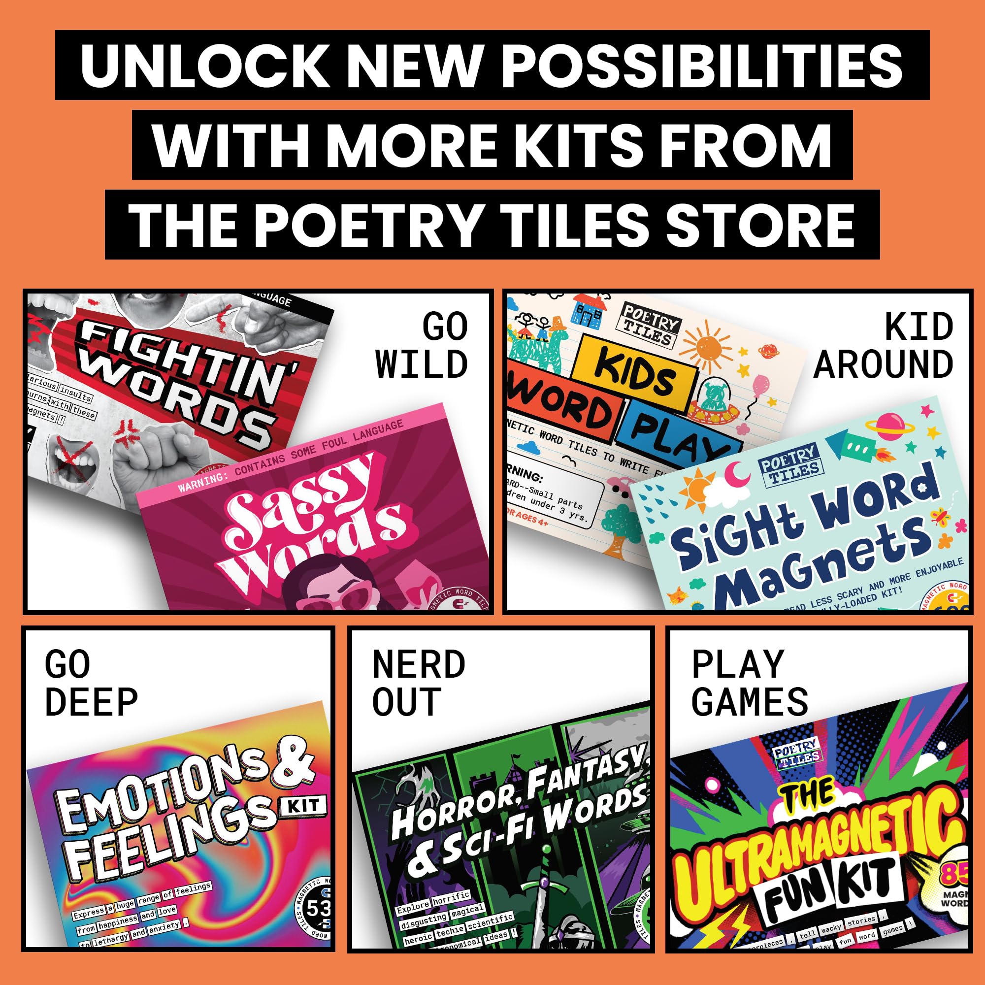 Rayliad compatible with other kits expands poetry options