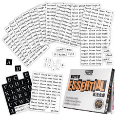 Rayliad essential kit 797 tiles on fridge for creative poetry ideas