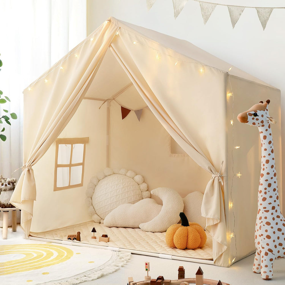 Razee handmade indoor playhouse shown for a sturdy, lasting play space.
