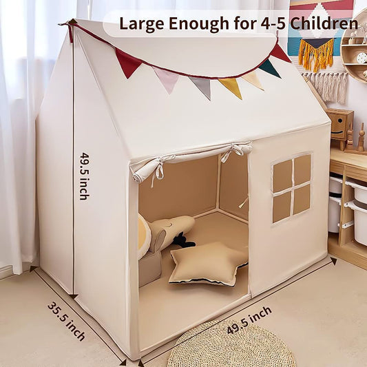 Razee Kids Tent pennant banners add festive charm to playtime.