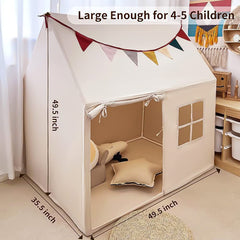 Razee Kids Tent pennant banners add festive charm to playtime.