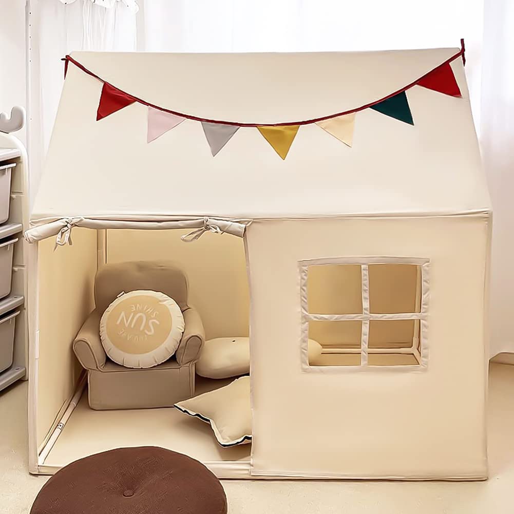 Razee Kids Tent tea party scene invites friends to role-play.