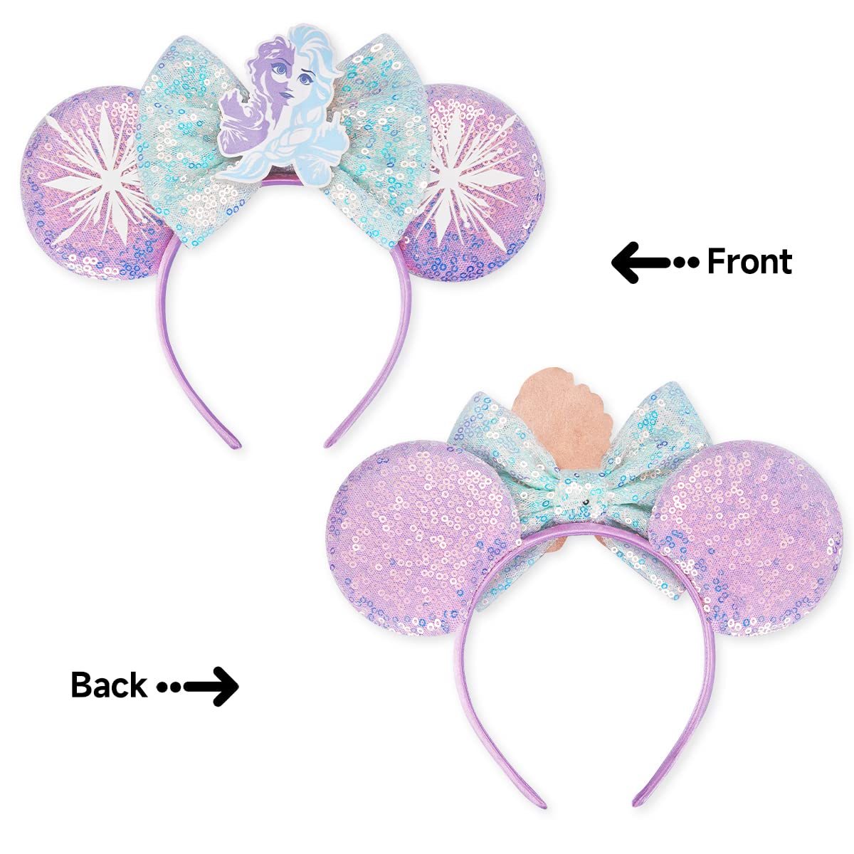 RAZKO Headband with 16 color options to match outfits.