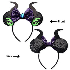 RAZKO 3.5-inch sparkle ears add eye-catching shine to costumes.