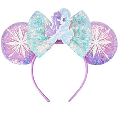 RAZKO Mouse Ears Headband suitable for Halloween and parties.