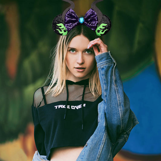 RAZKO satin-covered headband offers soft, comfortable wear for long events.