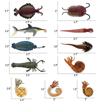 RCOMG Cameroceras figurine perfect for sensory bins and fossil discovery themes.
