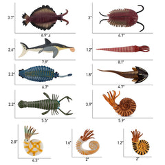 RCOMG Cameroceras figurine perfect for sensory bins and fossil discovery themes.