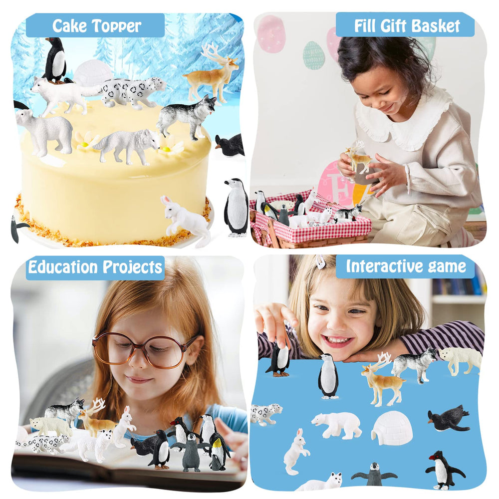 RCOMG Grey Wolf Figurine adds dynamic poses for dioramas and displays