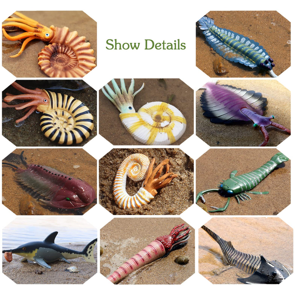 RCOMG Ophthalmosaurus figurine makes a striking display piece for shelves or stations.