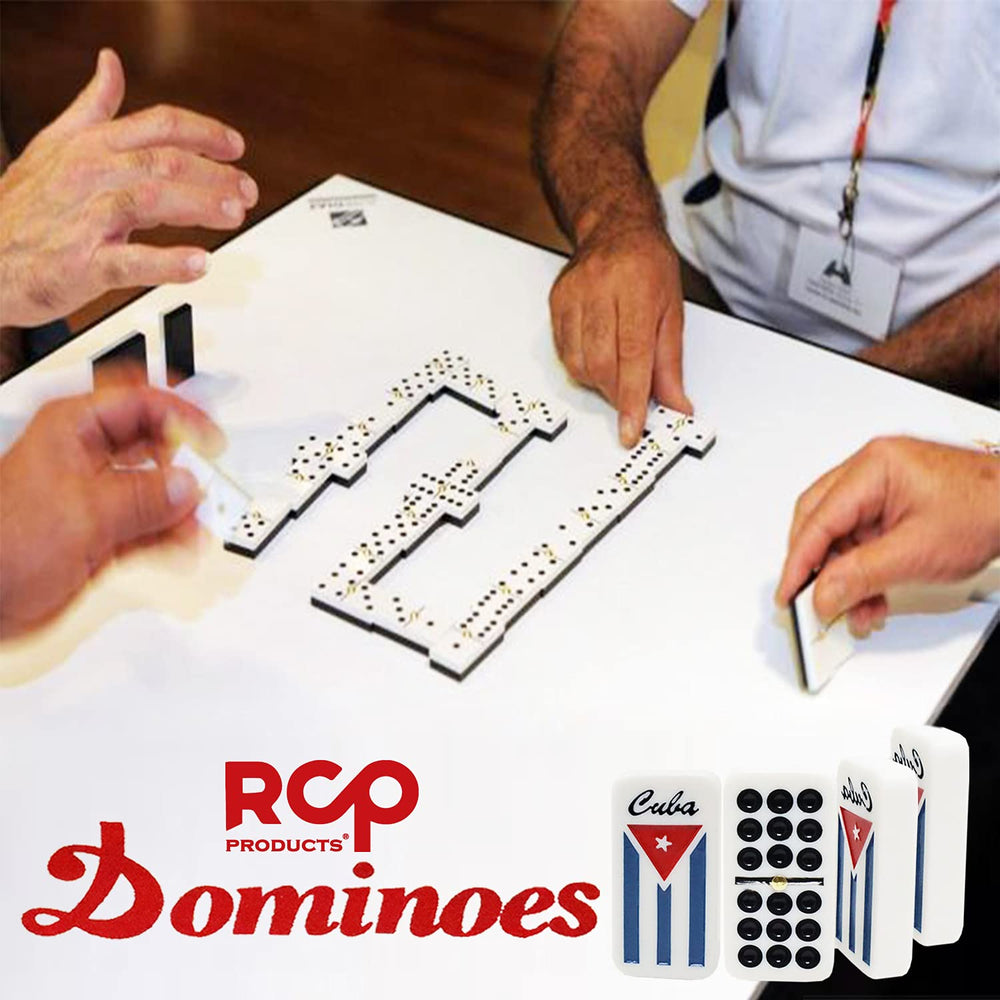 RCP PRODUCTS Dominos Set double-nine tiles offer extended play options